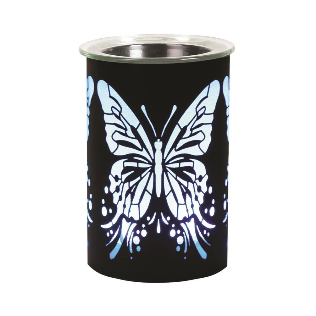 Aroma Black Butterfly Colour Changing Electric Wax Melt Warmer Extra Image 1